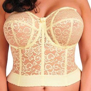 Goddess Women's Lace Bustier Bra 48B